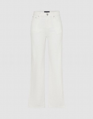 Jean Urban Revivo Droit Femme Blanche | BJT2170JL