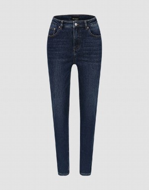 Jean Urban Revivo Mince Femme Bleu | IDC789VK