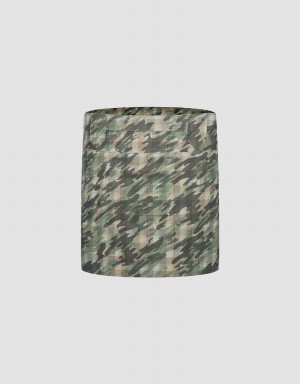 Jupes Urban Revivo Printed Mini Droit Femme Vert | ISQ3922VP