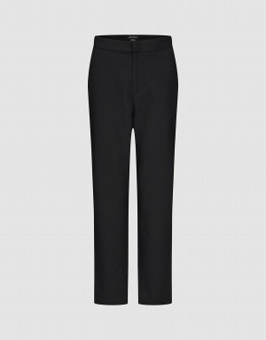 Pantalon Urban Revivo Flare Femme Noir | XMJ3810DN