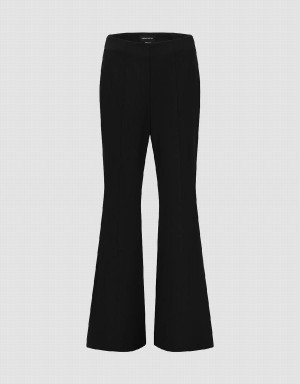 Pantalon Urban Revivo Flare Femme Noir | MKU8981IX