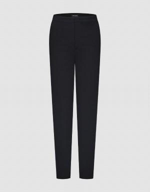 Pantalon Urban Revivo Flare Femme Noir | PXY87100IB