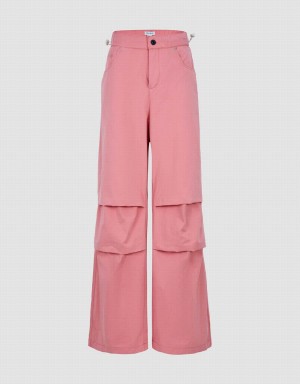 Pantalon Urban Revivo Loose Jogger Femme Rose | RHW1410FW