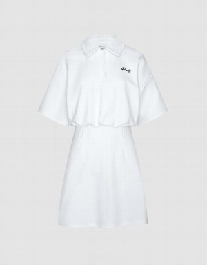 Peignoir Urban Revivo Letter Detail Femme Blanche | VYA5354IH