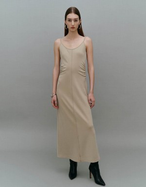Peignoir Urban Revivo Mince Cami Femme Kaki | BQT1290RR