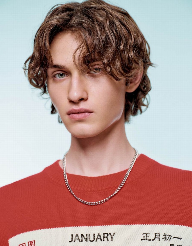 Chandails Urban Revivo Calendar Printed Homme Rouge | DIK1857TV