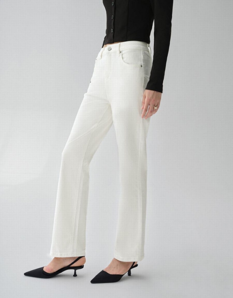 Jean Urban Revivo Droit Femme Blanche | BJT2170JL