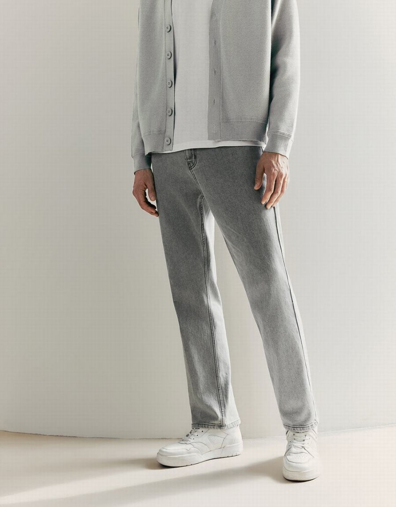 Jean Urban Revivo Droit Homme Grise | ZLF8260GK