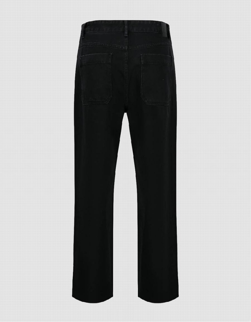 Jean Urban Revivo Droit Homme Noir | ELO4083UN