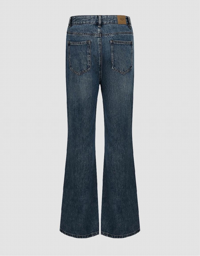 Jean Urban Revivo Larges-Leg Femme Bleu | XBK941SX