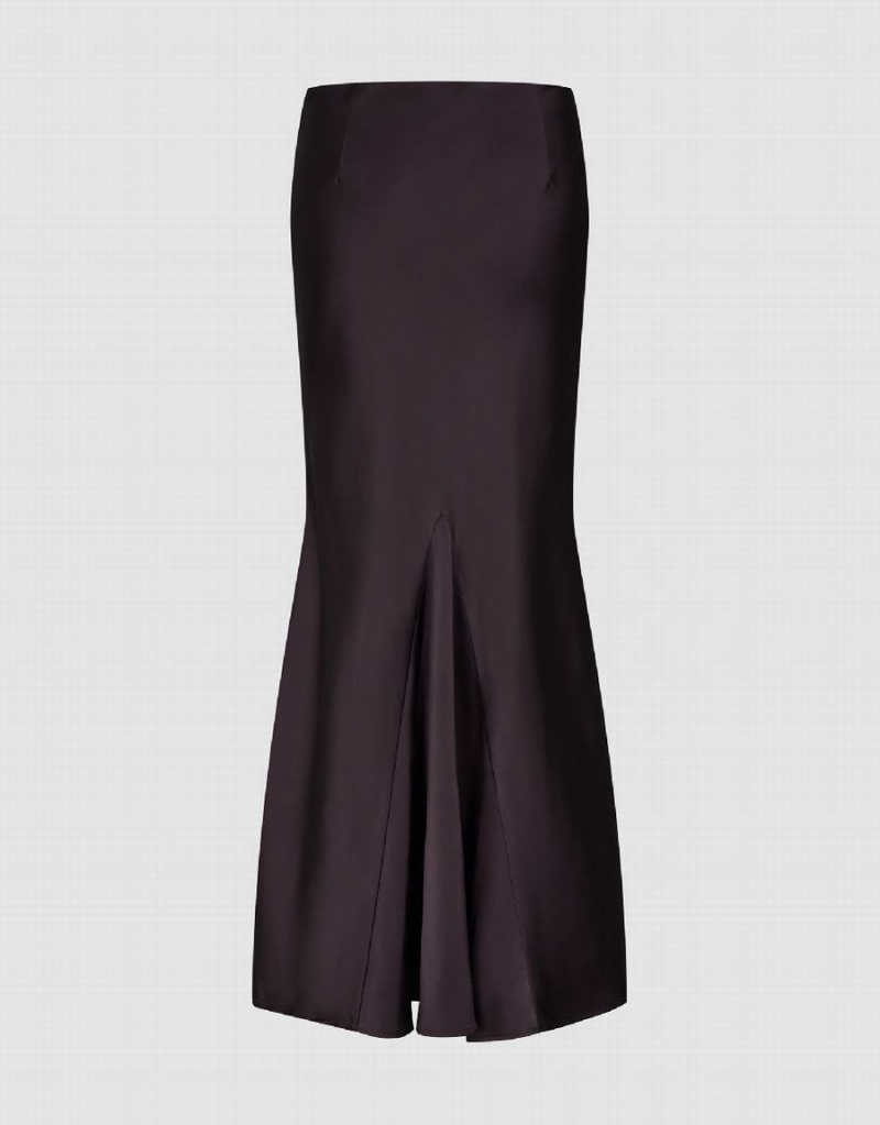 Jupes Urban Revivo Maxi Fishtail Femme Violette | TNJ8896UO