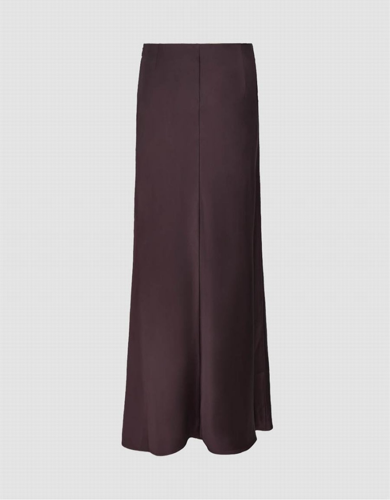 Jupes Urban Revivo Midi Droit Femme Violette | BHO2694VL
