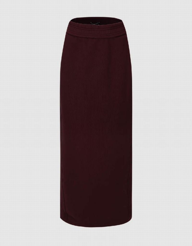 Jupes Urban Revivo Midi Fishtail Femme Violette | FDT4755IX