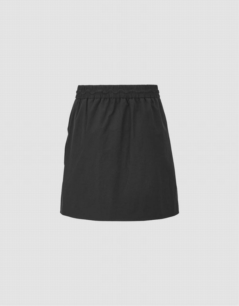 Jupes Urban Revivo Mini Droit Femme Noir | PWA4161FK