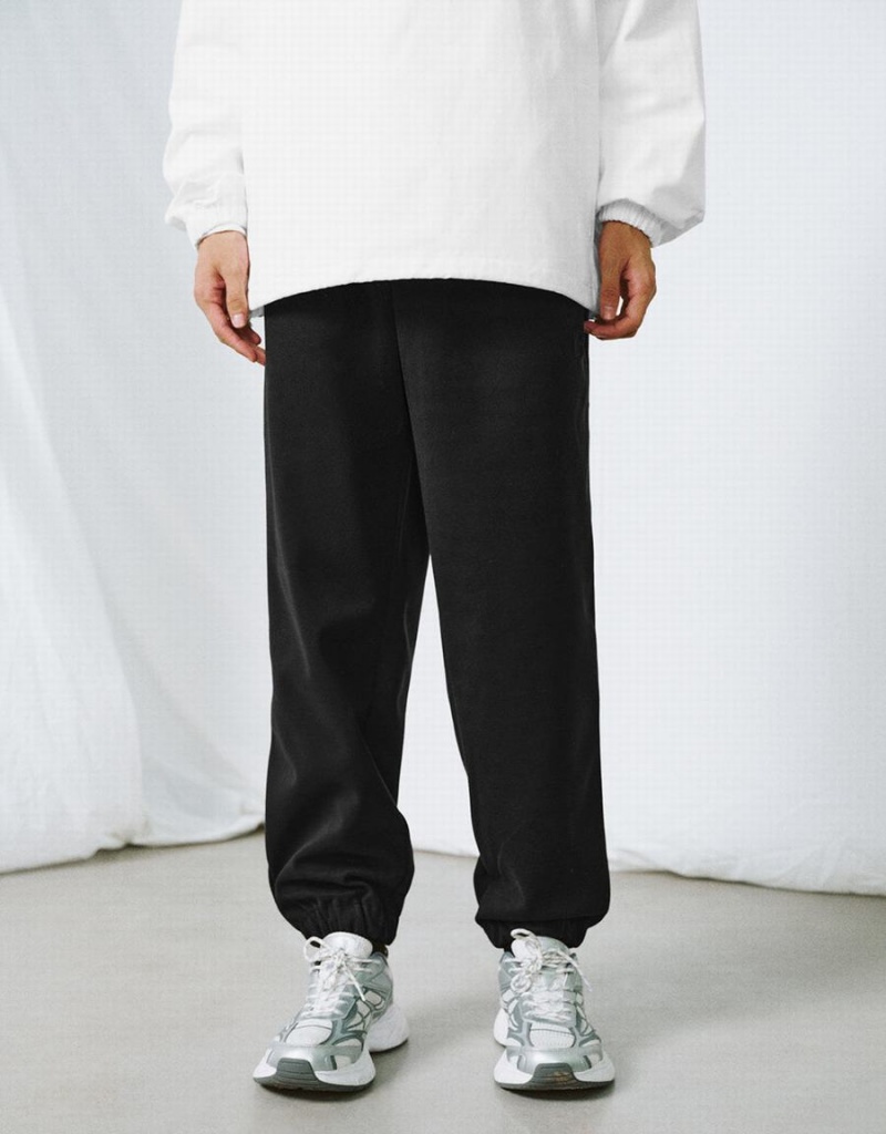 Pantalon Urban Revivo Drawstring Taille Jogger Homme Noir | FRR3534CK