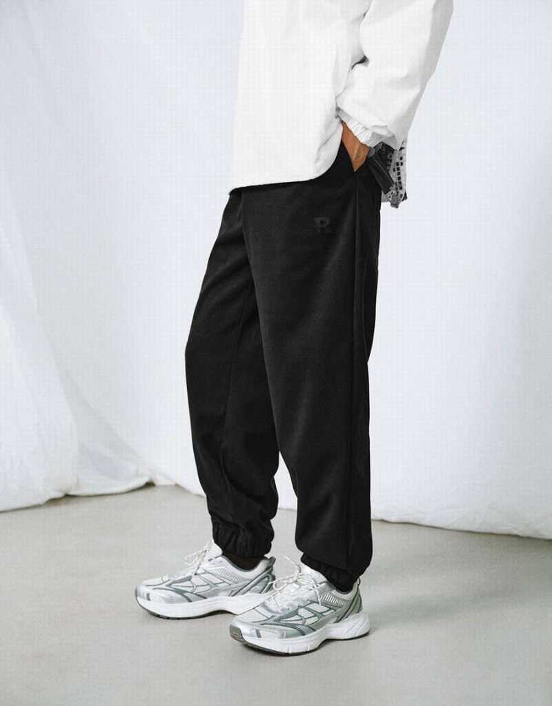 Pantalon Urban Revivo Drawstring Taille Jogger Homme Noir | FRR3534CK