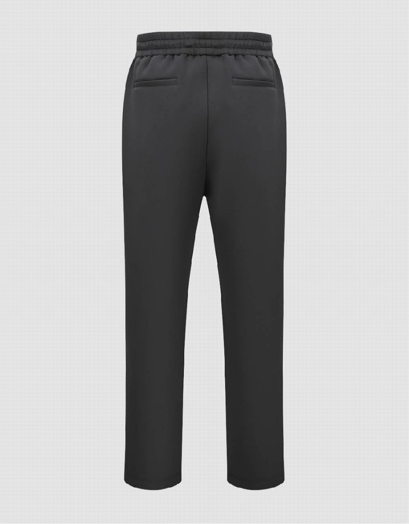 Pantalon Urban Revivo Drawstring Taille Carrot Fit Homme Grise | FMA4535EY
