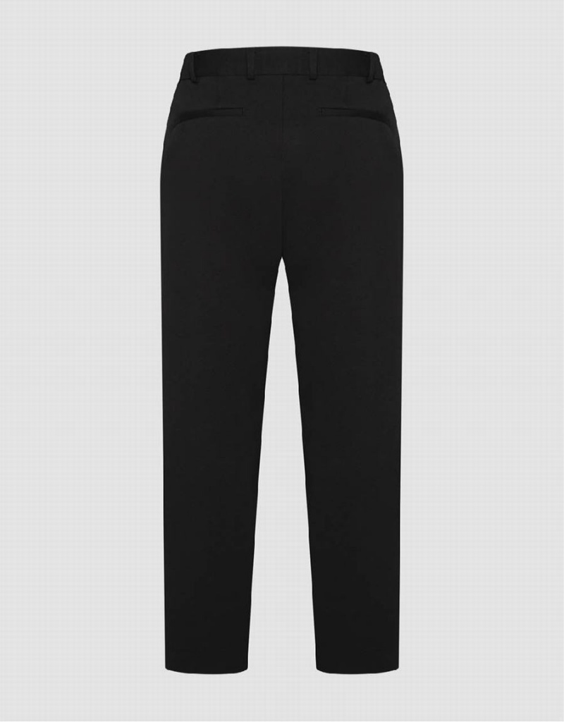 Pantalon Urban Revivo Droit Homme Noir | LDS6681TI