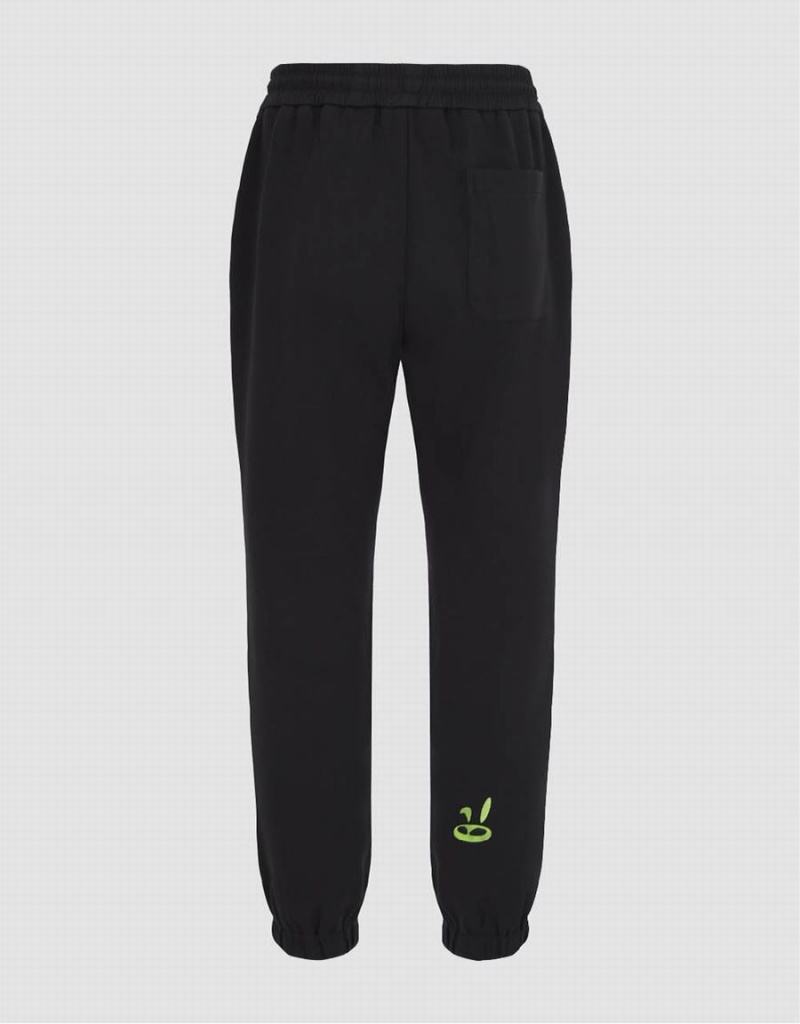 Pantalon Urban Revivo Elastic Taille Jogger Homme Noir | WWZ6950HS