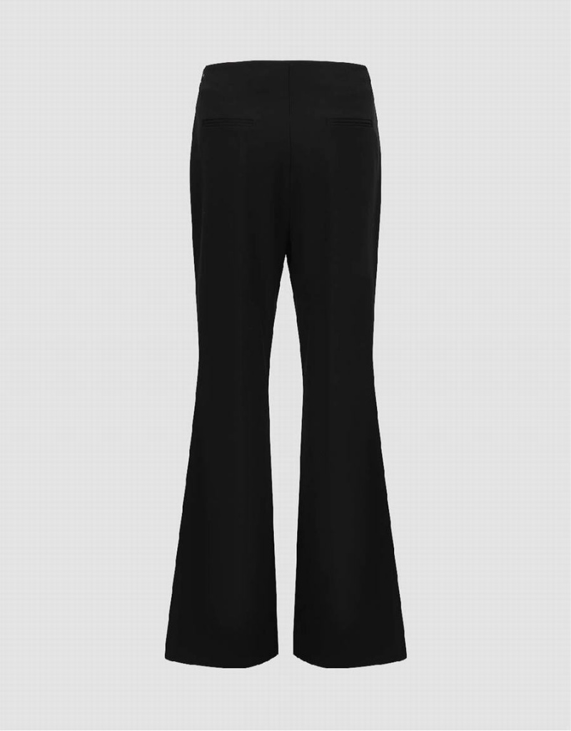 Pantalon Urban Revivo Flare Femme Noir | MKU8981IX