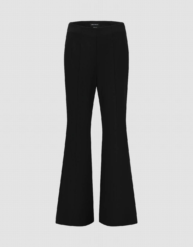 Pantalon Urban Revivo Flare Femme Noir | MKU8981IX