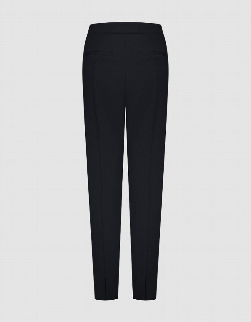 Pantalon Urban Revivo Flare Femme Noir | PXY87100IB