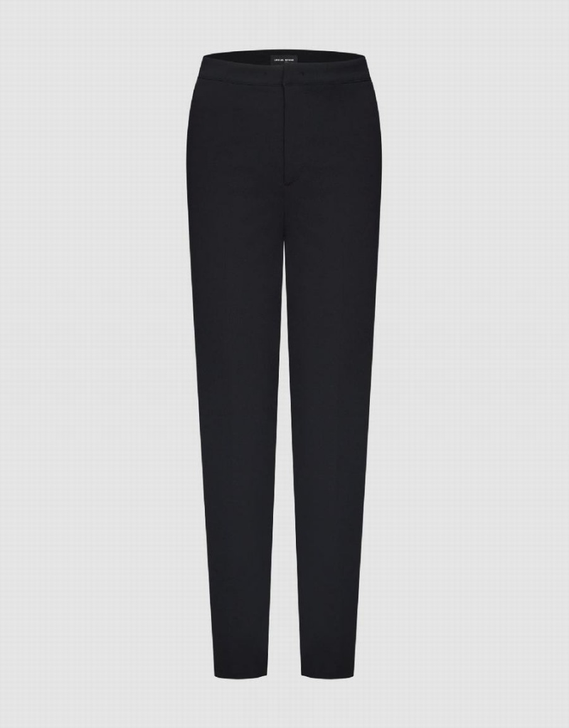 Pantalon Urban Revivo Flare Femme Noir | PXY87100IB