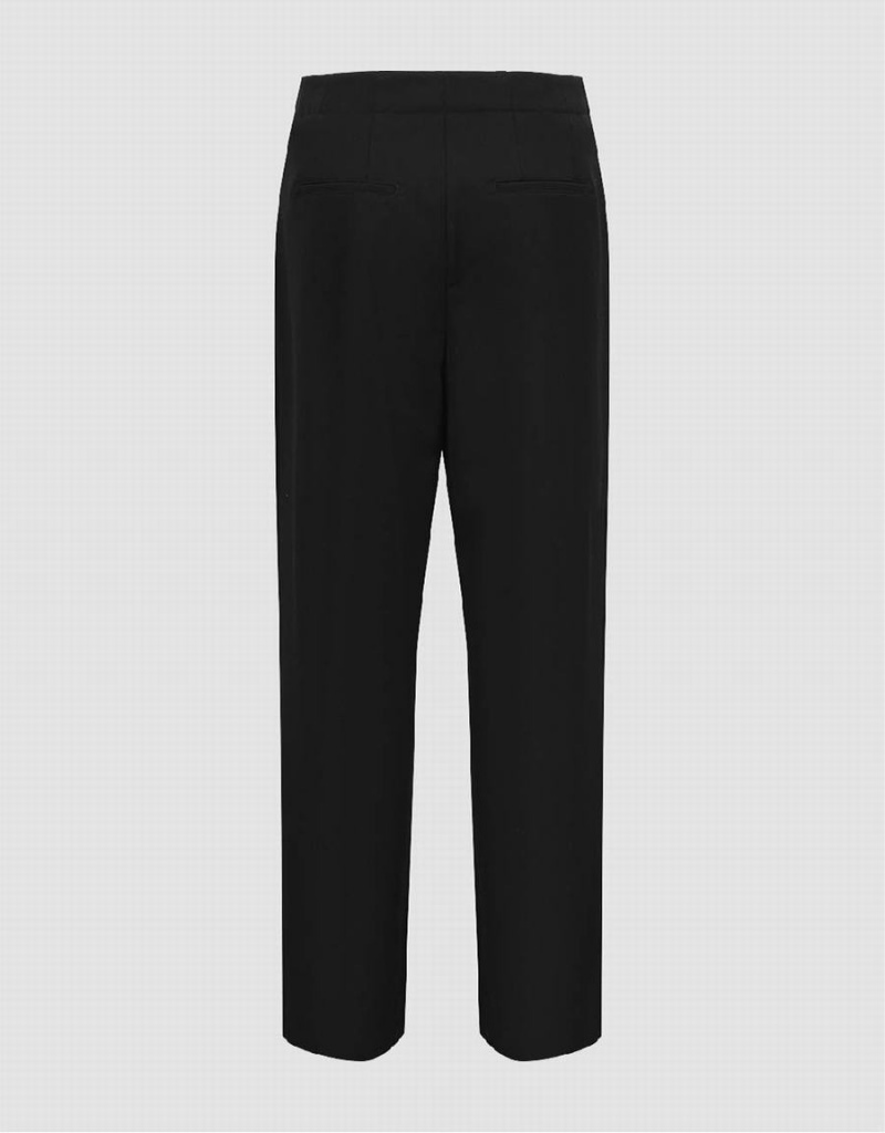 Pantalon Urban Revivo Tailored Carrot Fit Femme Noir | PCN8671UO