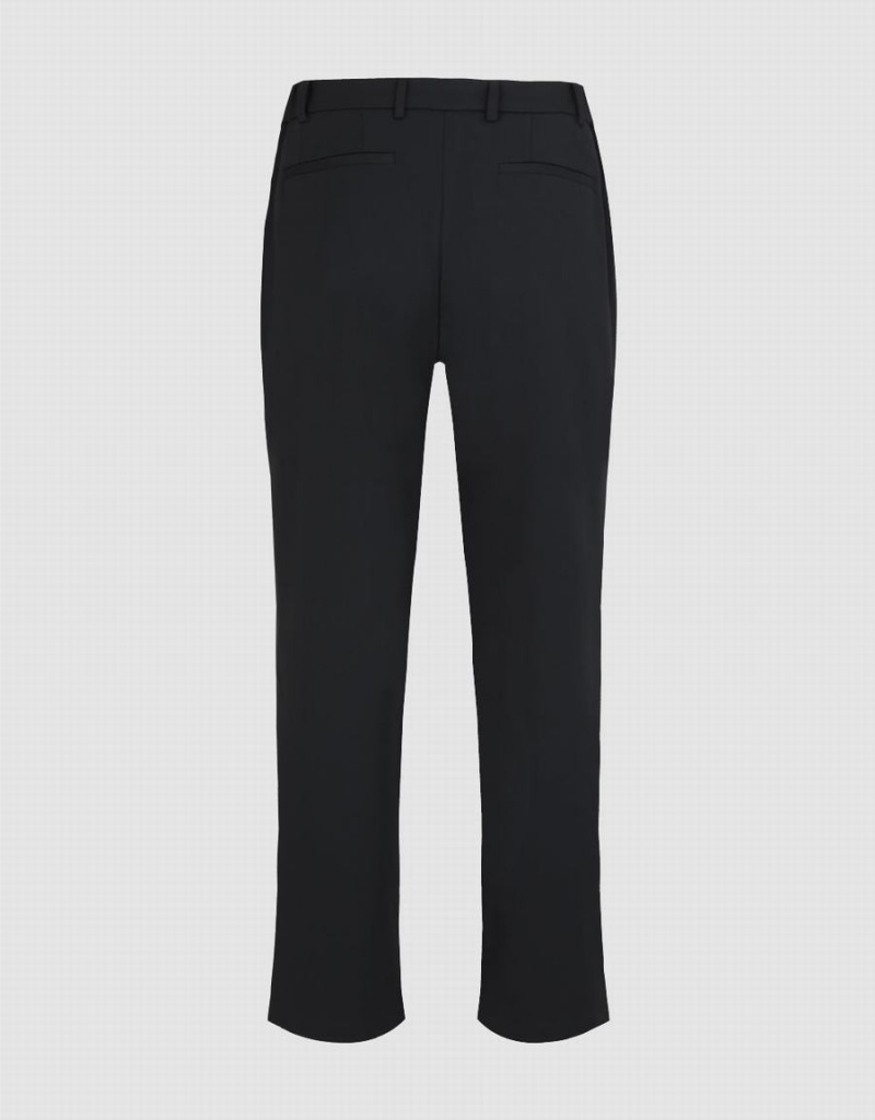 Pantalon Urban Revivo Tailored Carrot Fit Homme Noir | ILM5689KO