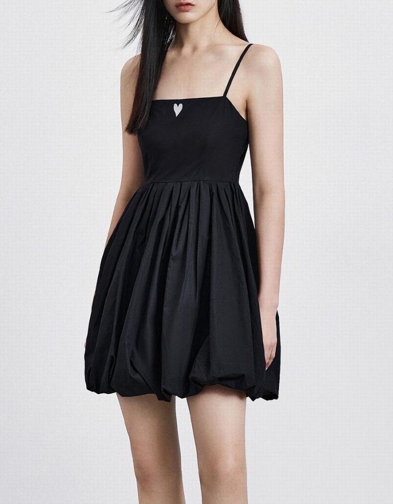Peignoir Urban Revivo A-Line Cami Femme Noir | QLO8769OX