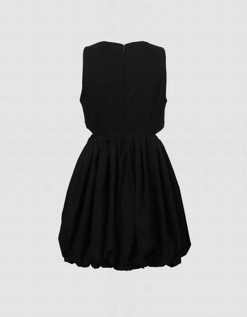 Peignoir Urban Revivo Cut Out Detail Sans Manches Femme Noir | QRS9959TG