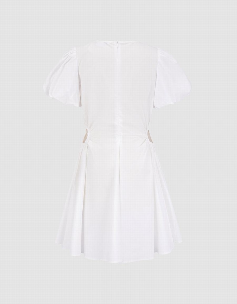 Peignoir Urban Revivo Cut Out Femme Blanche | WPU6945AH