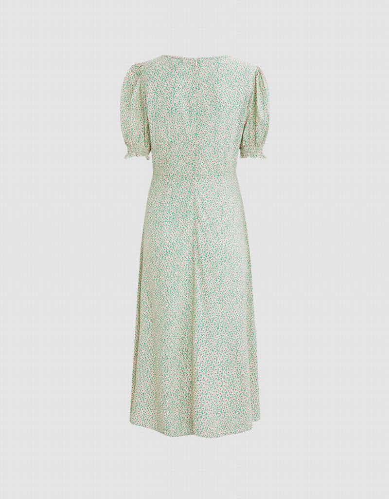 Peignoir Urban Revivo Floral Femme Vert | IFX8840HC