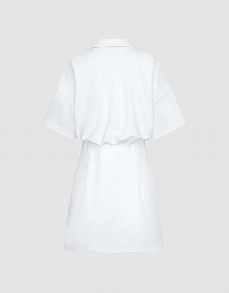 Peignoir Urban Revivo Letter Detail Femme Blanche | VYA5354IH