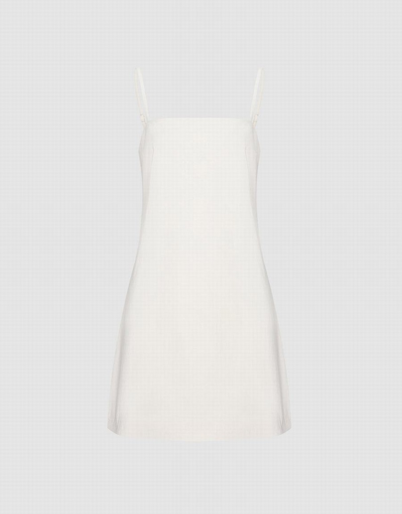 Peignoir Urban Revivo Plain Cami Femme Blanche | LGT2140ZQ