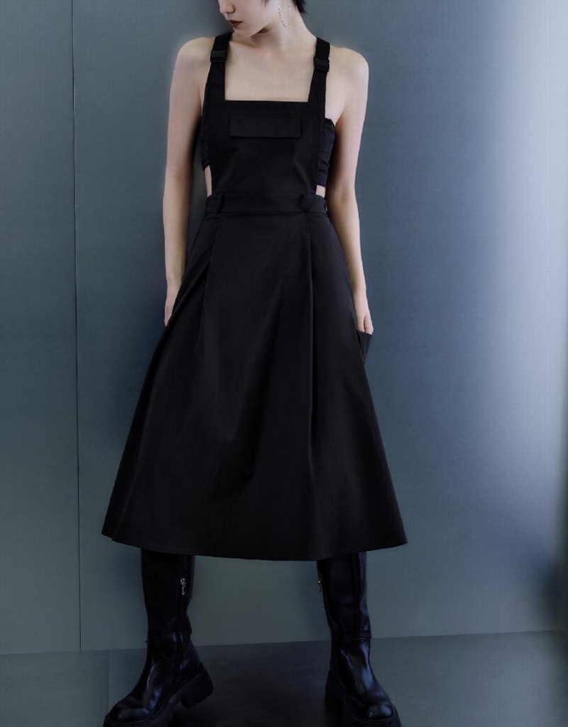 Peignoir Urban Revivo Sans Manches A-Line Femme Noir | HVY1893CW