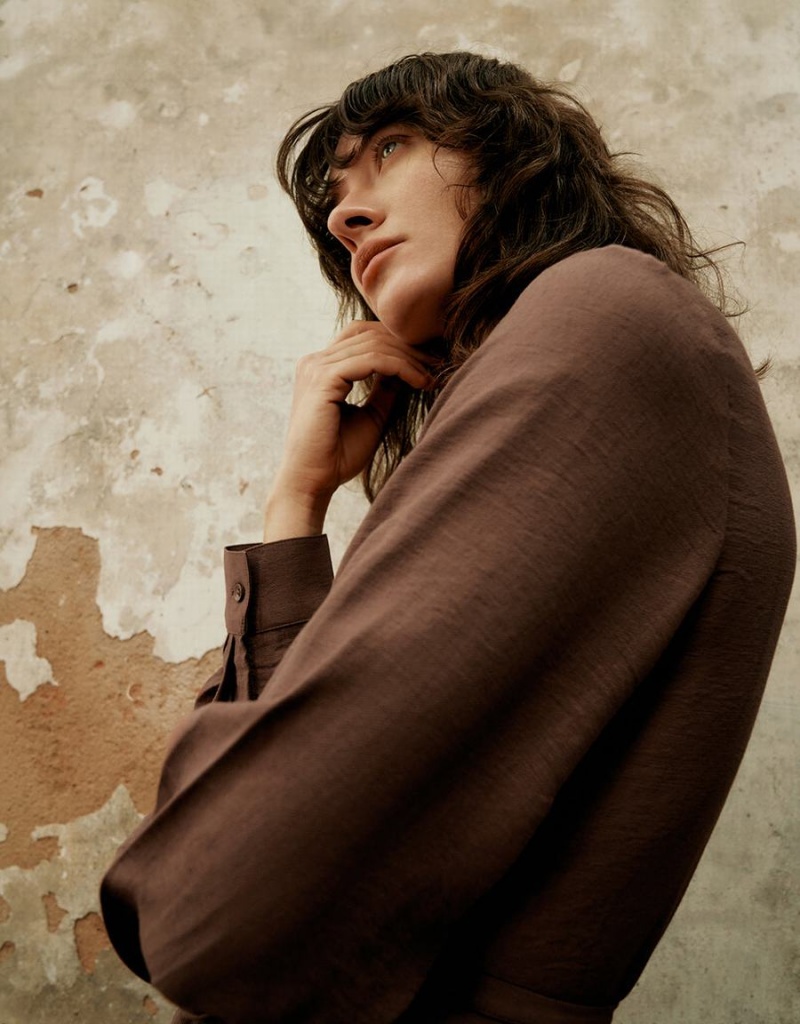 Peignoir Urban Revivo Wrap A-Line Femme Marron | KNY2066JN
