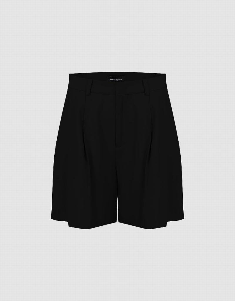 Short Urban Revivo Glamor Regular Femme Noir | XYQ5152RS