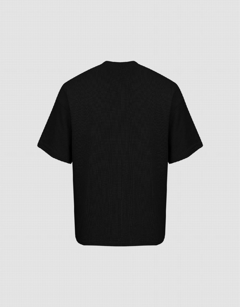 T Shirts Urban Revivo Loose Tricoté Homme Vert | XPR1457IG